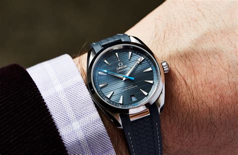 omega seamaster aqua terra on wrist|omega aqua terra watch review.